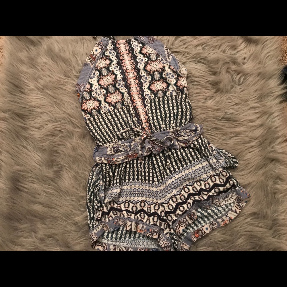 Kendal & Kylie collection halter romper